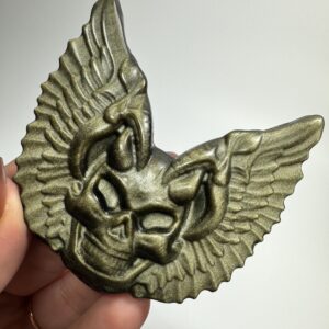 Black Obsidian Skull Wings | Crysta Skull with wings | Gold Sheen Obsidian skull | Silver Sheen Obsidian Skull Wings Black Obsidian Skull Wings | Crysta Skull with wings | Gold Sheen Obsidian skull | Silver Sheen Obsidian Skull Wings