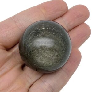 Golden Sheen Obsidian Sphere Stone A++ – Crystal Ball - Healing Crystal Stones – Crystal Décor – 40-50mm - BA1032 Golden Sheen Obsidian Sphere Stone A++ – Crystal Ball - Healing Crystal Stones – Crystal Décor – 40-50mm - BA1032