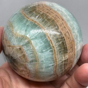 Gorgeous Green Calcite Sphere