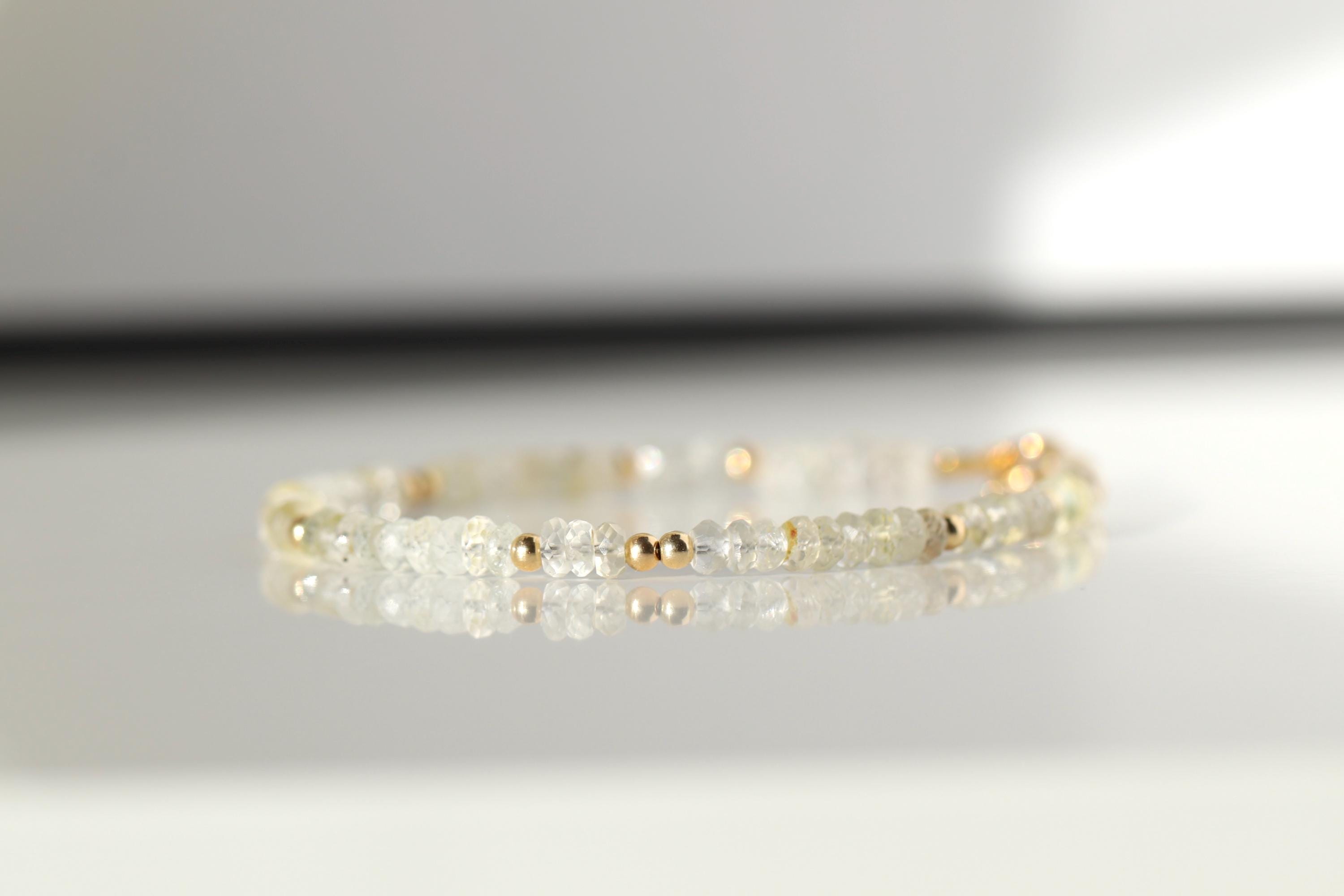 Green Amethyst Bracelet 14k Gold Filled, Green Prasiolite Bracelet, Genuine Amethyst Delicate Bracelet, February Birthstone, Womens Gift Green Amethyst Bracelet 14k Gold Filled, Green Prasiolite Bracelet, Genuine Amethyst Delicate Bracelet, February Birthstone, Womens Gift