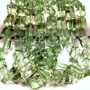 AAA QUALITY~~Natural Green Amethyst Nuggets Beads Step Cut Nugget Shape Beads Faceted Amethyst Gemstone Beads Jewelry Making Nuggets Beads. AAA QUALITY~~Natural Green Amethyst Nuggets Beads Step Cut Nugget Shape Beads Faceted Amethyst Gemstone Beads Jewelry Making Nuggets Beads.