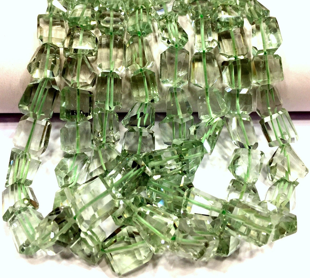 Aaa Quality~~natural Green Amethyst Nuggets Beads Step Cut Nugget Shape Beads Faceted Amethyst Gemstone Beads Jewelry Making Nuggets Beads. Aaa Quality~~natural Green Amethyst Nuggets Beads Step Cut Nugget Shape Beads Faceted Amethyst Gemstone Beads Jewelry Making Nuggets Beads.
