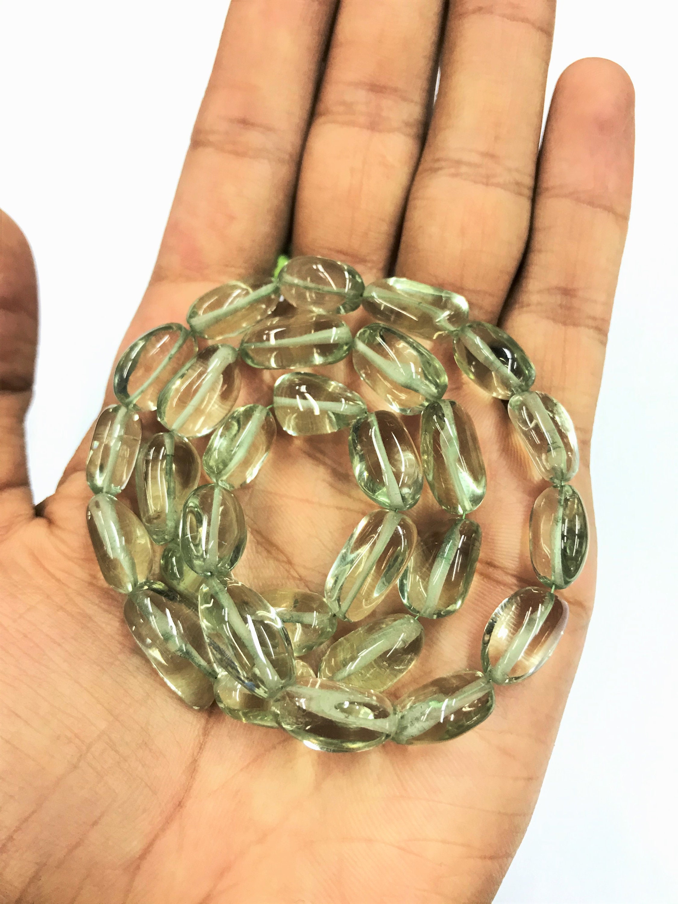 Aaa' Very Rare 16" Strand Of Natural Green Amethyst Smooth 14-16mm Nuggets Shape Gemstone Beads .green Amethyst 14-16mm Wholesale Beads. Aaa' Very Rare 16" Strand Of Natural Green Amethyst Smooth 14-16mm Nuggets Shape Gemstone Beads .green Amethyst 14-16mm Wholesale Beads.