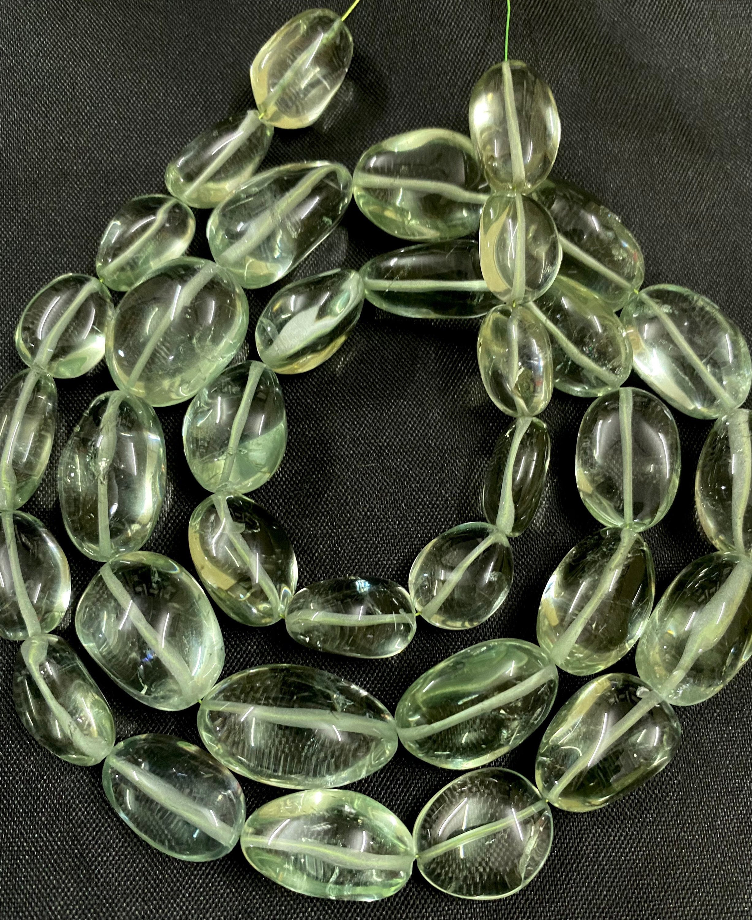 Aaaa+ Quality~~rare Green Amethyst Smooth Nugget Beads 25” Natural Green Amethyst Nuggets Shape Beads Green Amethyst Gemstone Beads Nuggets Aaaa+ Quality~~rare Green Amethyst Smooth Nugget Beads 25” Natural Green Amethyst Nuggets Shape Beads Green Amethyst Gemstone Beads Nuggets