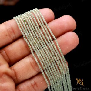 Aaa+ Natural Green Amethyst Microcut Faceted Beads,1.8-2 Mm Amethyst Tiny Rondelle Beads,13"gemstone Beads For Handmade Jewelry Aaa+ Natural Green Amethyst Microcut Faceted Beads,1.8-2 Mm Amethyst Tiny Rondelle Beads,13"gemstone Beads For Handmade Jewelry
