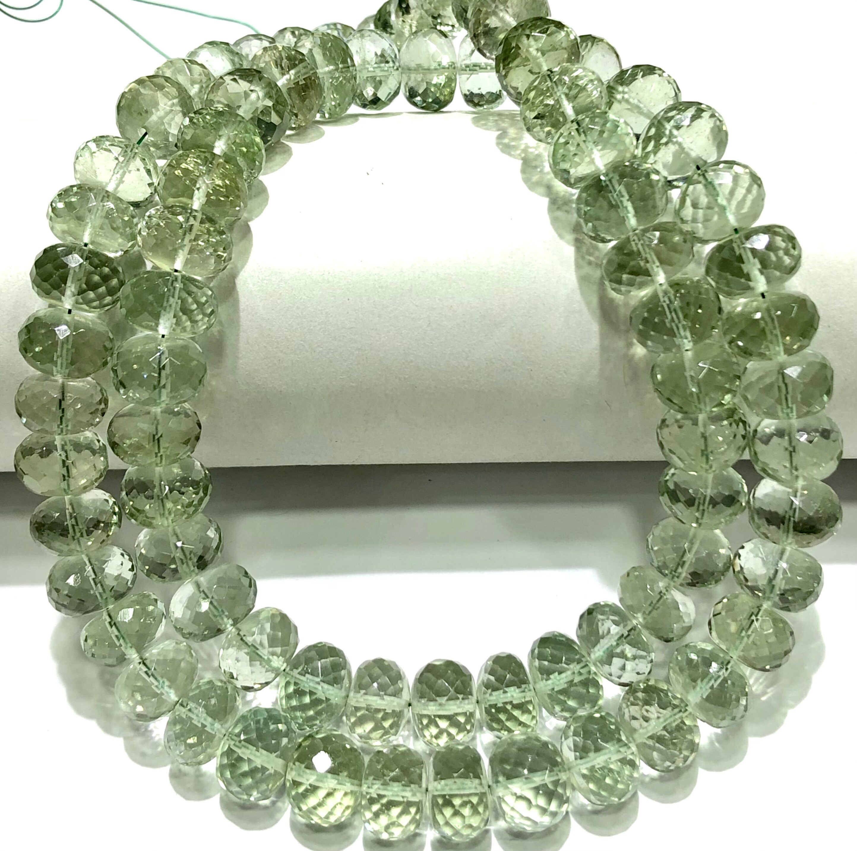 Aaa+ Quality~~green Amethyst 8mm Beads Natural Amethyst Faceted Rondelle Beads 9mm Green Amethyst Rondelles 9mm Faceted Beads Gemstone Beads Aaa+ Quality~~green Amethyst 8mm Beads Natural Amethyst Faceted Rondelle Beads 9mm Green Amethyst Rondelles 9mm Faceted Beads Gemstone Beads