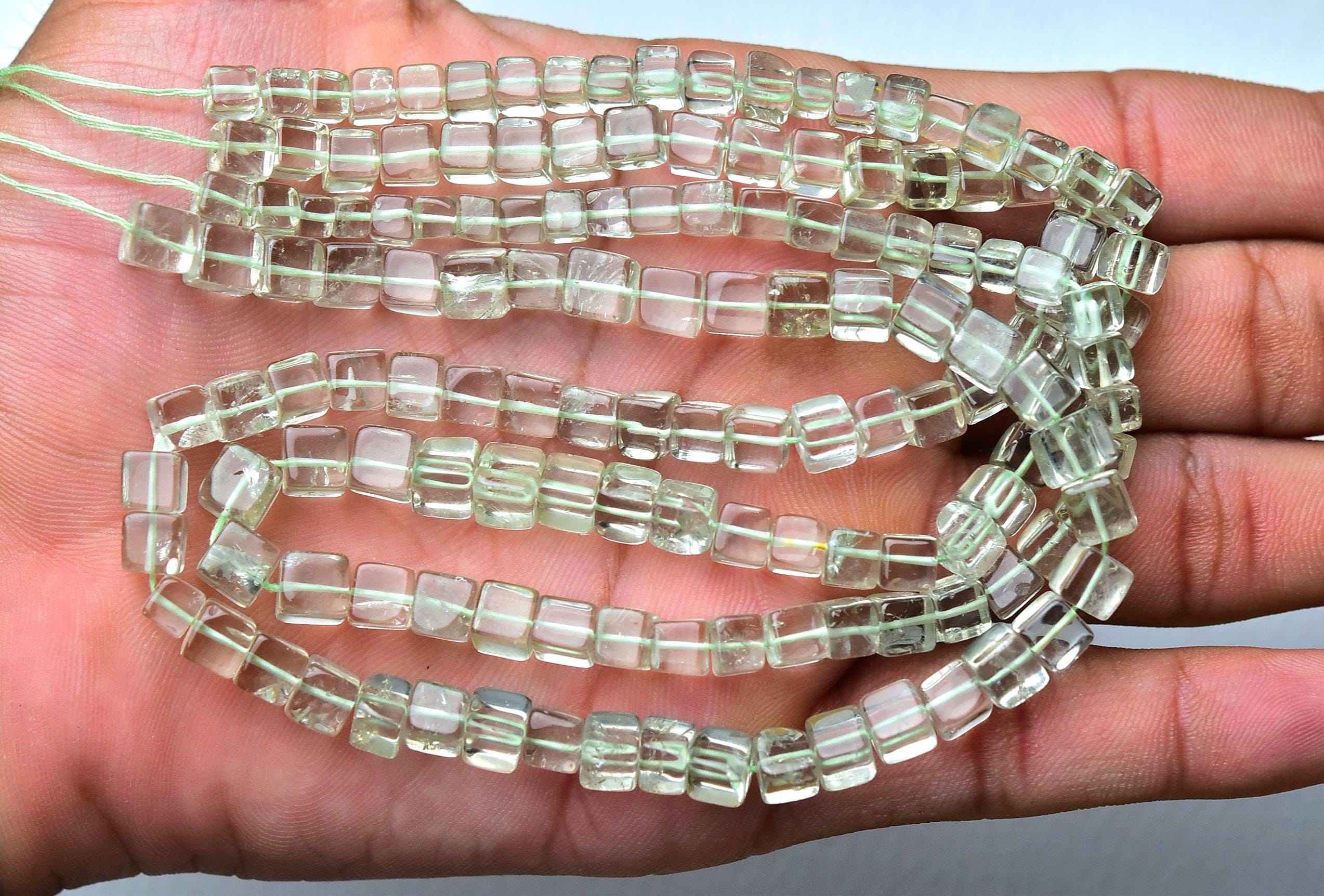 Natural Green Amethyst Cubes Beads 5.5mm To 6.5mm Smooth Cube Briolettes Gemstone Beads Amethyst Beads Sale Jewelry 16 Inch Strand No5554 Natural Green Amethyst Cubes Beads 5.5mm To 6.5mm Smooth Cube Briolettes Gemstone Beads Amethyst Beads Sale Jewelry 16 Inch Strand No5554