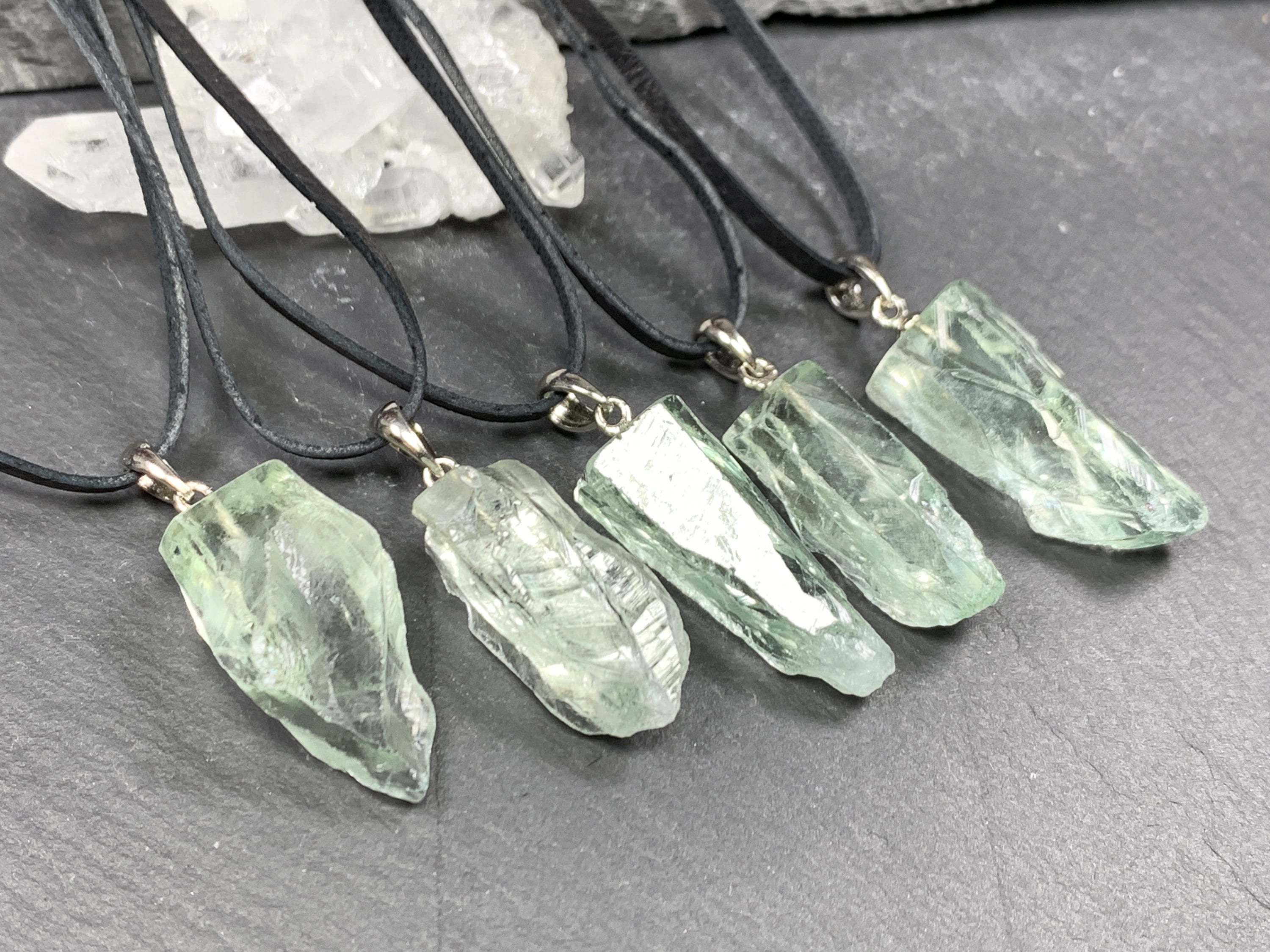 Prasiolite Pendant- August Birthstone