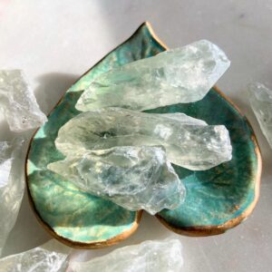 Raw Prasiolite Crystal, Green Amethyst, Intuitively Chosen
