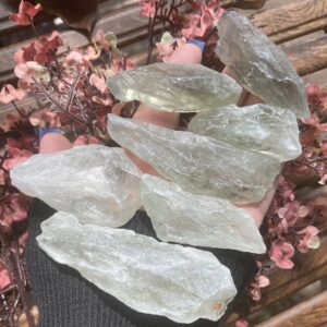 Prasiolite, Raw Prasiolite, Green Amethyst, Qty. 1