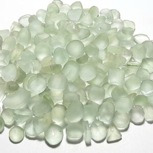 Rough Green Amethyst Gemstone Mix: Unpolished Raw Crystals