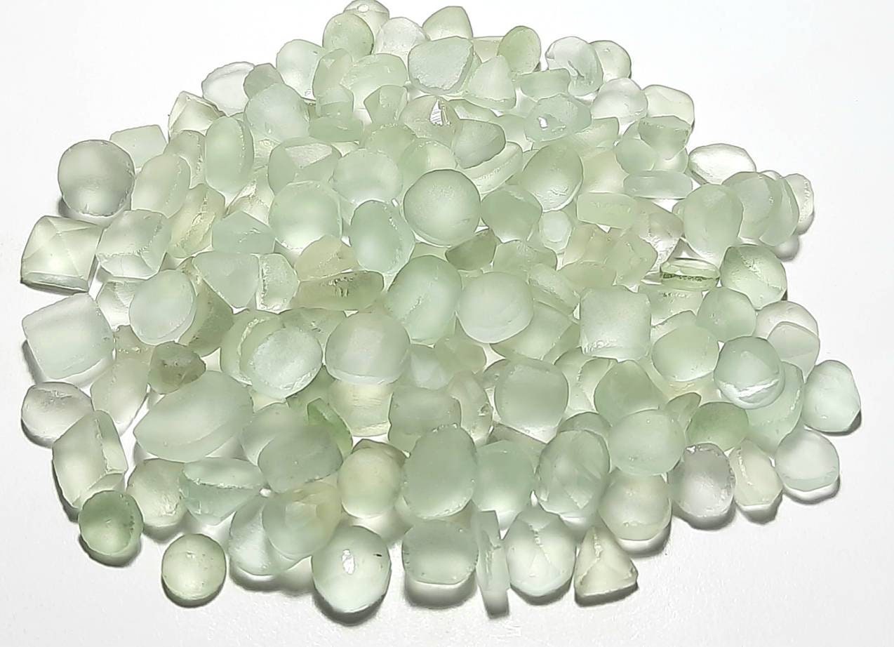 Rough Green Amethyst Gemstone Mix: Unpolished Raw Crystals Rough Green Amethyst Gemstone Mix: Unpolished Raw Crystals