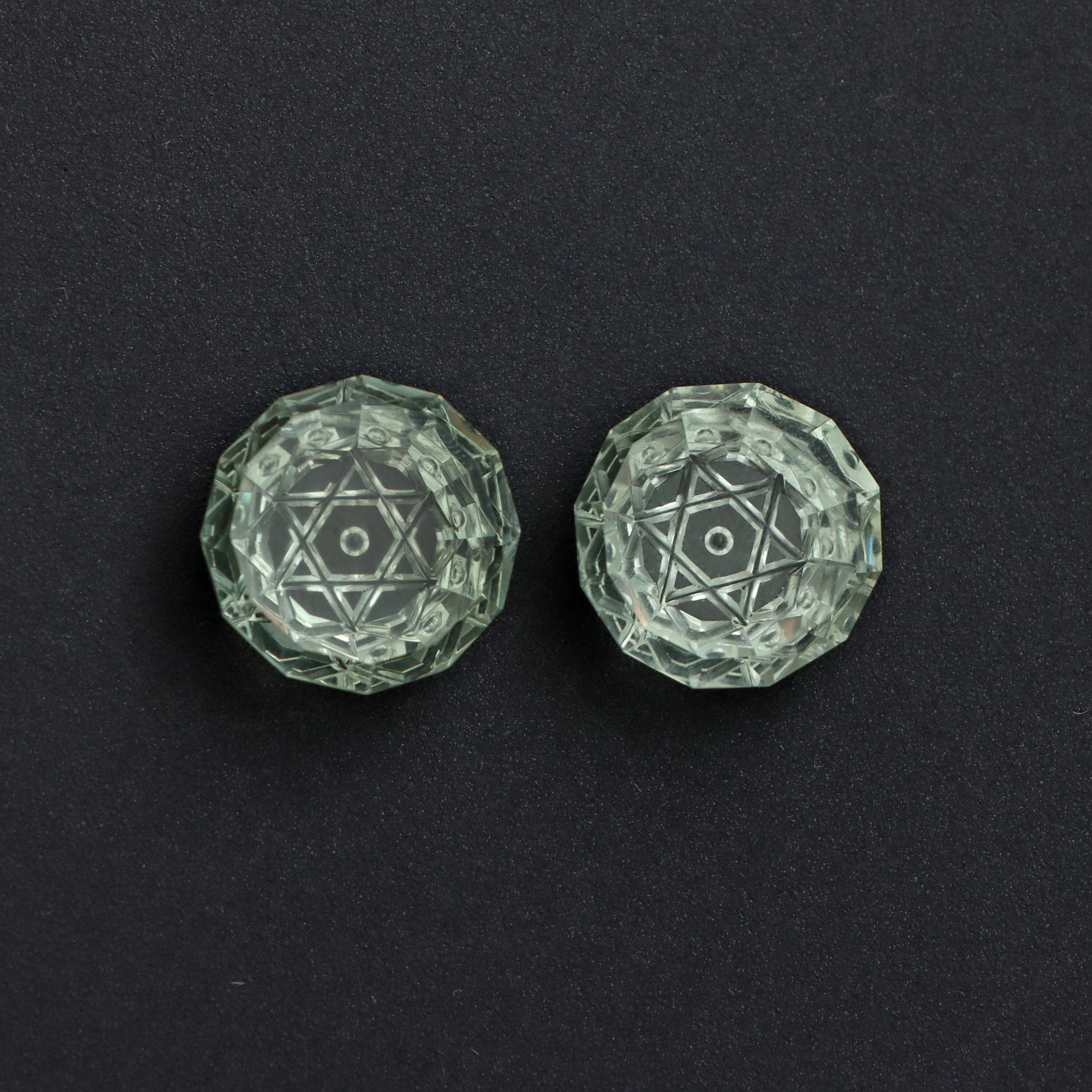 Green Amethyst Intaglio Carving Loose Gemstone, 16x16.5 Mm, Green Amethyst Jewelry Making Gemstone, Amethyst Carving, Pair ( 2 Pieces ) Green Amethyst Intaglio Carving Loose Gemstone, 16x16.5 Mm, Green Amethyst Jewelry Making Gemstone, Amethyst Carving, Pair ( 2 Pieces )