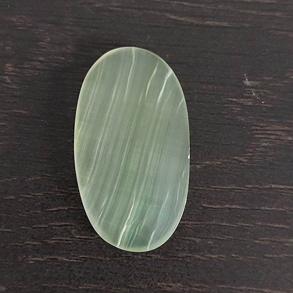Green Calcite (bigger) Cabochons: Brazil Origin