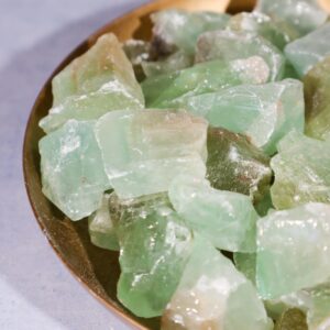 Raw Green Calcite Crystals 20-30mm (3units)