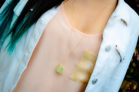 Green Calcite-creation-abundance-cleanses Negative Energy-prosperity-natural Shaped-wire Wrapped Pendant-dainty Necklace-gold Filled 14k... Green Calcite-creation-abundance-cleanses Negative Energy-prosperity-natural Shaped-wire Wrapped Pendant-dainty Necklace-gold Filled 14k...
