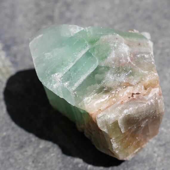 Green Calcite Crystal (333g) – Heart Healing & Emotional Balance Stone