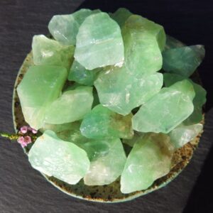 Green Calcite Crystal Raw Chunk