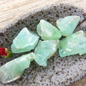Green Calcite Raw Crystal