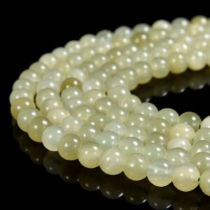 Natural Green Calcite Gemstone Grade AA Round 6MM Loose Beads BULK LOT 1,2,6,12 and 50 (D654)