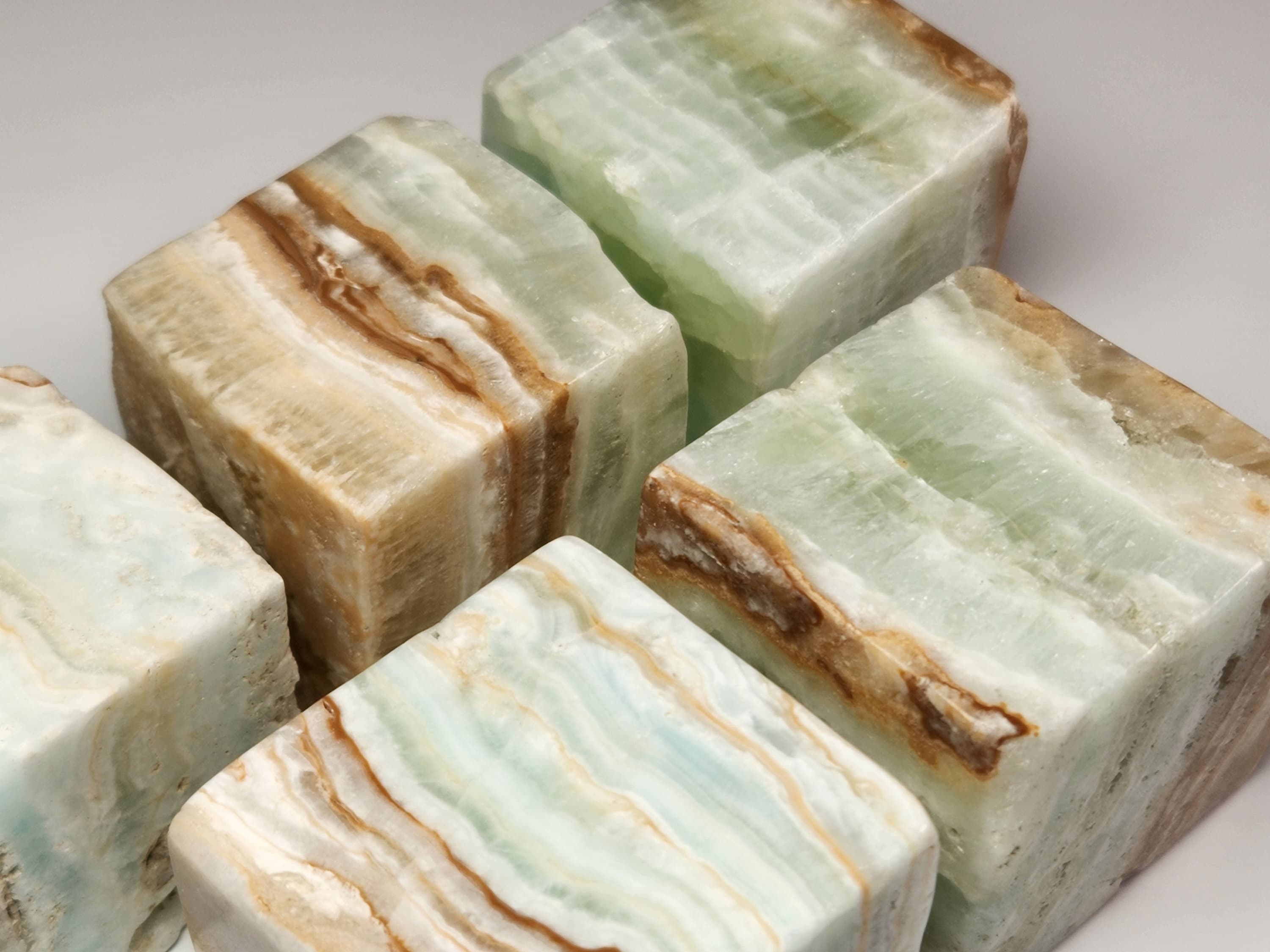 Pistachio Calcite Cube, Large Caribbean Calcite Cube, Crystal Cube, Gemstone Cube, Crystals, Transformation Crystal, Pistachio Calcite