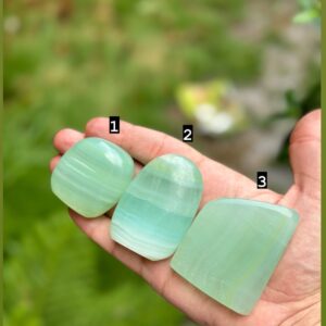 Pistachio Calcite Freeform – Premium Quality Gemstone