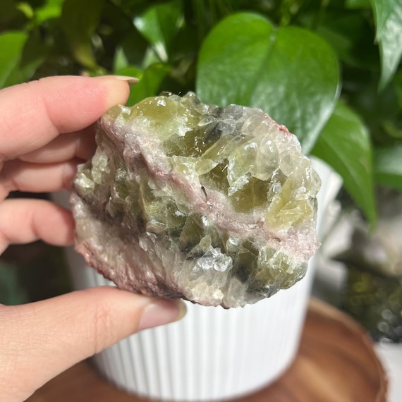 Green Calcite Specimen / Mexico / Raw Green Calcite Green Calcite Specimen / Mexico / Raw Green Calcite