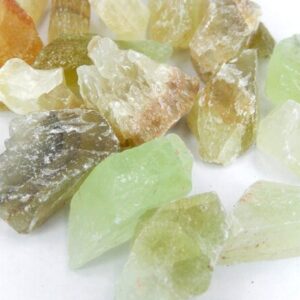 Green Calcite Stone Wire Wrapping Chakra Raw Crystal Stone