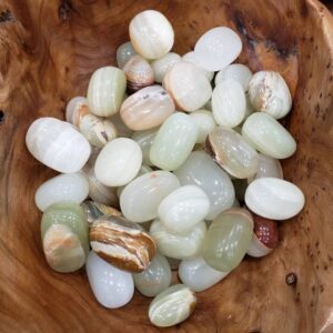 Green Calcite Tumble