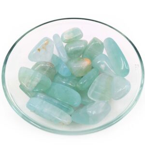 1 Pistachio Calcite A Tumbled Stone (1.2") #sk6508
