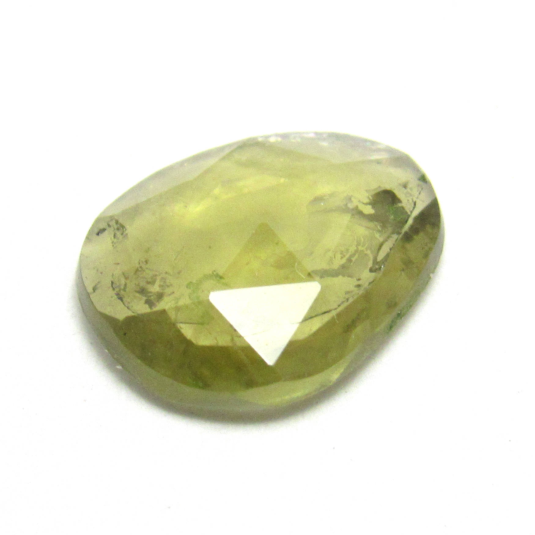 1.690 Carats Green Tourmaline Cabochon Rose Cut Watermelon Gemstone One Of A Kind Faceted Handmade Handcut Ring Stone 1.690 Carats Green Tourmaline Cabochon Rose Cut Watermelon Gemstone One Of A Kind Faceted Handmade Handcut Ring Stone