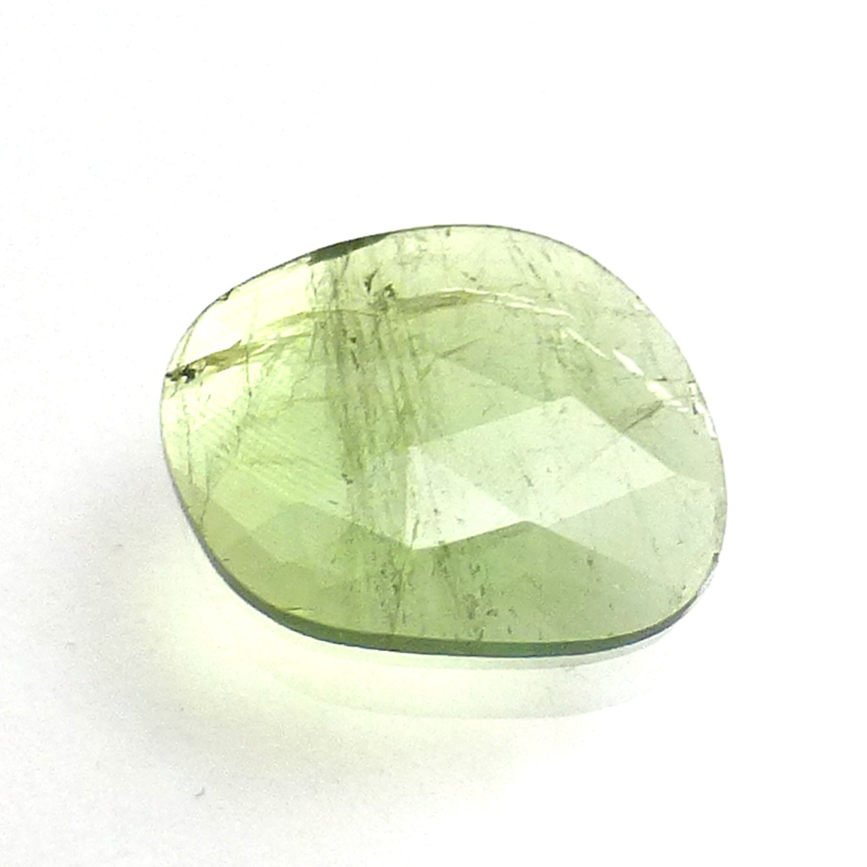 1.750 Carats Green Tourmaline Cabochon Rose Cut Watermelon Gemstone One Of A Kind Faceted Handmade Handcut Ring Stone 1.750 Carats Green Tourmaline Cabochon Rose Cut Watermelon Gemstone One Of A Kind Faceted Handmade Handcut Ring Stone