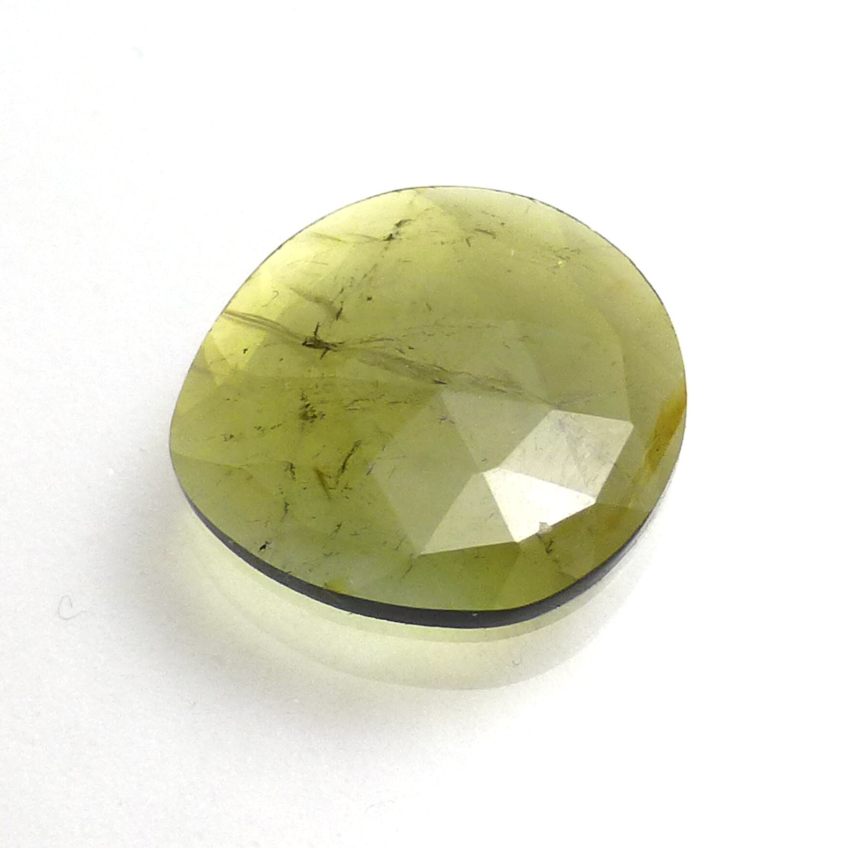 3.500 Carats Green Tourmaline Cabochon Rose Cut Watermelon Gemstone One Of A Kind Faceted Handmade Handcut Ring Stone 3.500 Carats Green Tourmaline Cabochon Rose Cut Watermelon Gemstone One Of A Kind Faceted Handmade Handcut Ring Stone