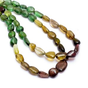 Aaa+ Yellow / Green Tourmaline Smooth Oval Nuggets Beads, 16" Strand, Natural Petrol Tourmaline Semi Precious Gemstone Loose Nuggets Beads Aaa+ Yellow / Green Tourmaline Smooth Oval Nuggets Beads, 16" Strand, Natural Petrol Tourmaline Semi Precious Gemstone Loose Nuggets Beads