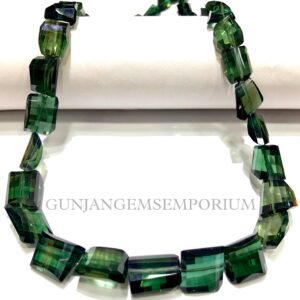 Green Tourmaline Laser Cut Nuggets AAAA+ QUALITY Green Tourmaline Faceted Nuggets Treated Tourmaline Nuggets Beautiful Tourmaline Necklace Green Tourmaline Laser Cut Nuggets AAAA+ QUALITY Green Tourmaline Faceted Nuggets Treated Tourmaline Nuggets Beautiful Tourmaline Necklace