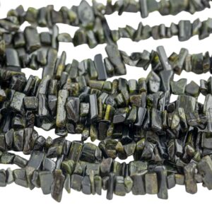 Natural New Organic Cut Raw Side Drilled Green Tourmaline Natural Cylinder Shape Beads 15.5" Strand Gemstone Beads Natural New Organic Cut Raw Side Drilled Green Tourmaline Natural Cylinder Shape Beads 15.5" Strand Gemstone Beads