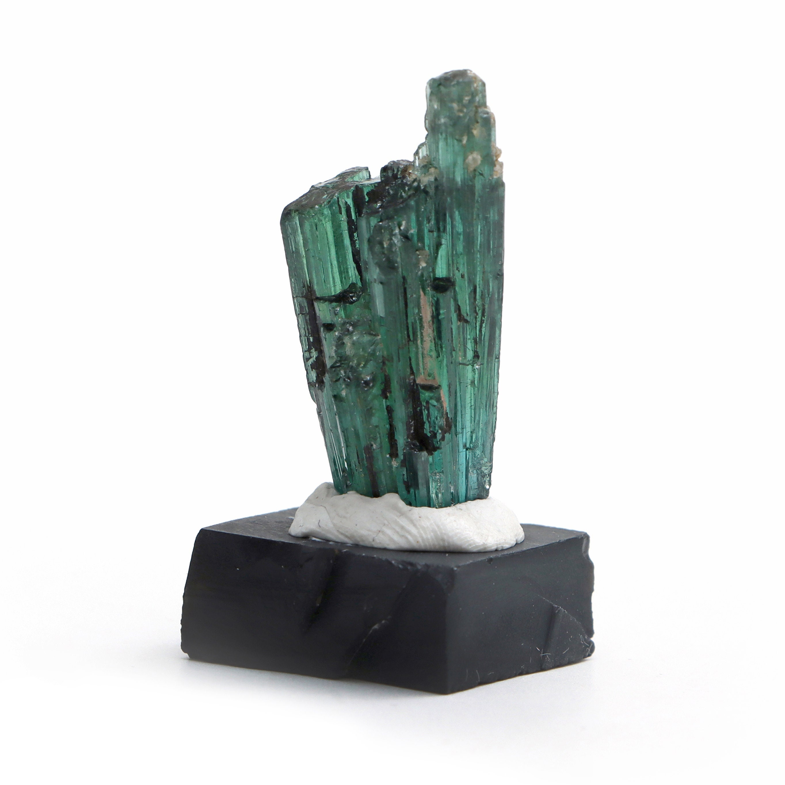 Natural Green Tourmaline Rough Specimen Loose Gemstone, 16x36mm , Green Tourmaline Raw Gem Quality, Jewelry Handmade , 1 Piece