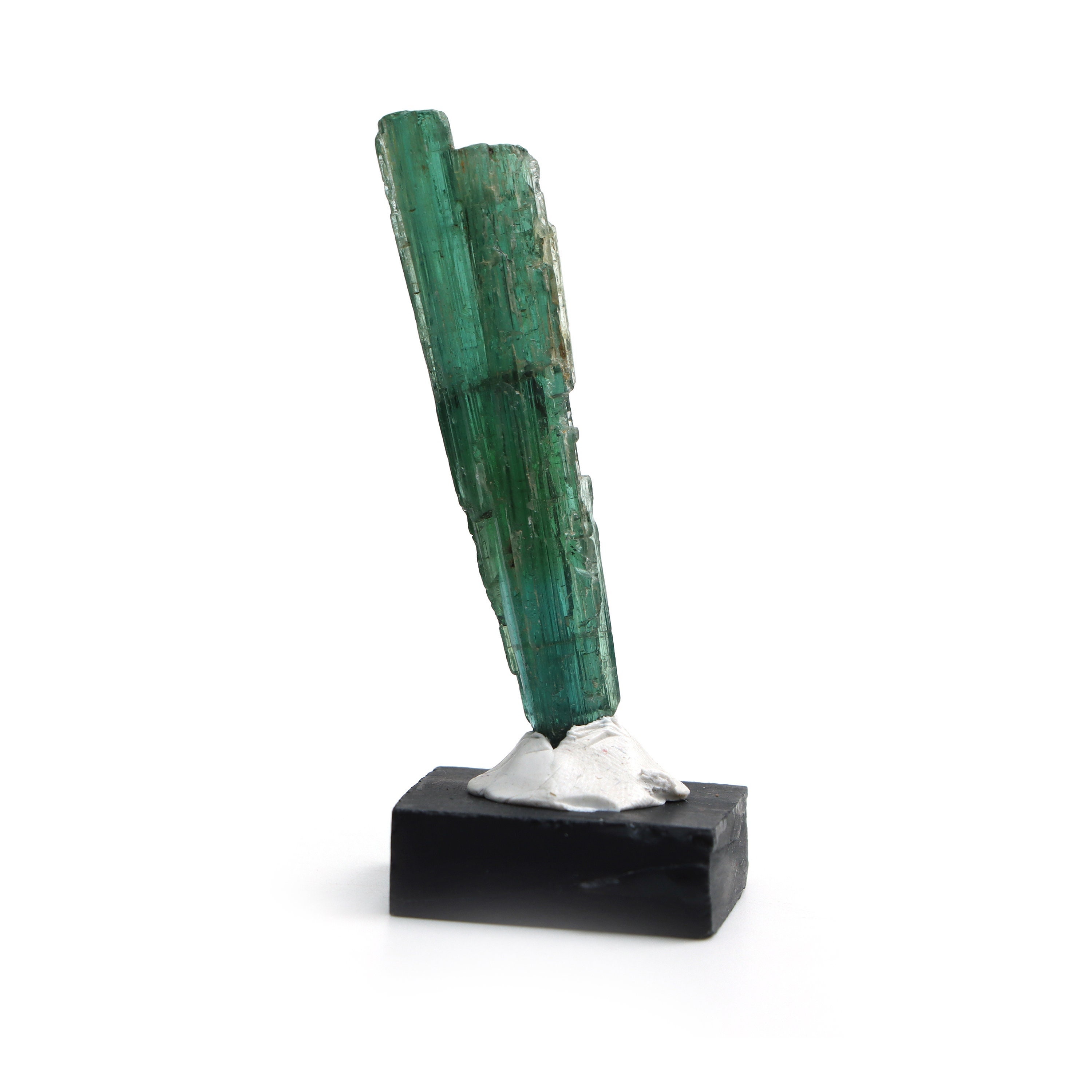 Natural Green Tourmaline Rough Specimen Loose Gemstone, 13x58mm, Green Tourmaline Raw Gem Quality, Jewelry Handmade , 1 Piece