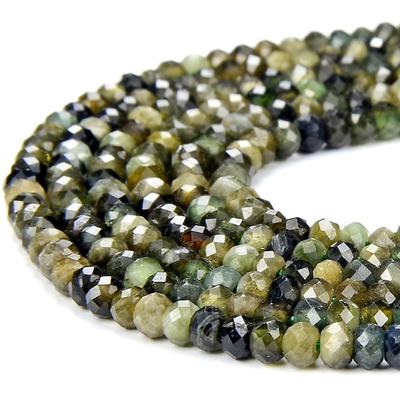 Natural Rare Green Tourmaline Gemstone Grade Aa Micro Faceted Rondelle 3x2mm 4x3mm Loose Beads Bulk Lot 1,2,6,12 And 50 (p87) Natural Rare Green Tourmaline Gemstone Grade Aa Micro Faceted Rondelle 3x2mm 4x3mm Loose Beads Bulk Lot 1,2,6,12 And 50 (p87)