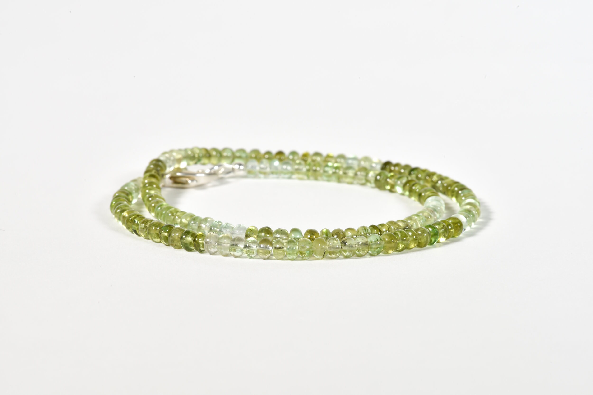 Aaa Green Tourmaline Necklace, High Quality Delicate Tourmaline Choker Aaa Green Tourmaline Necklace, High Quality Delicate Tourmaline Choker