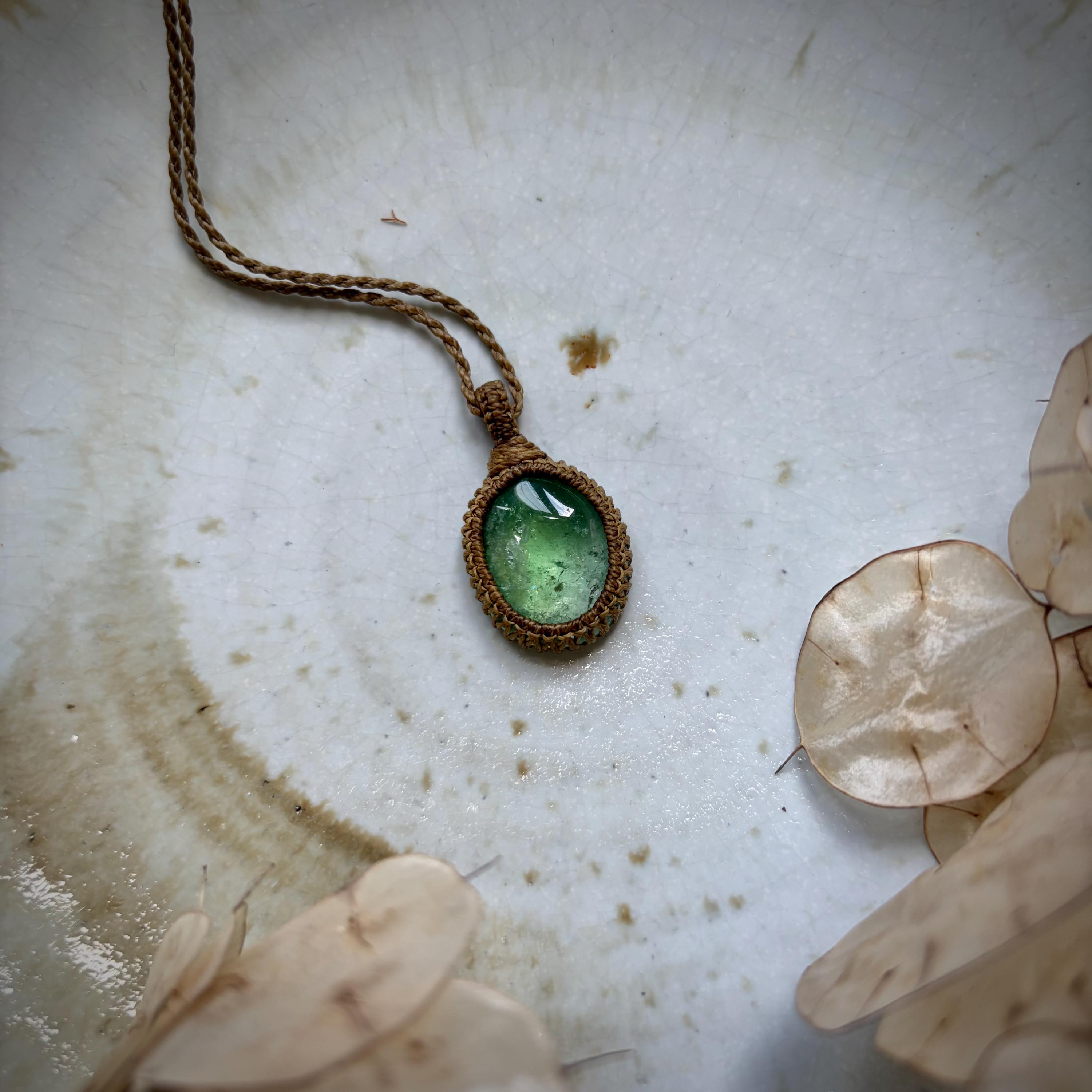 Apple Green Tourmaline Necklace, Wrapped Stone, High Quality Tourmaline, Green Verdilite, Sparkling, Natural Tourmaline, Bright Green Apple Green Tourmaline Necklace, Wrapped Stone, High Quality Tourmaline, Green Verdilite, Sparkling, Natural Tourmaline, Bright Green