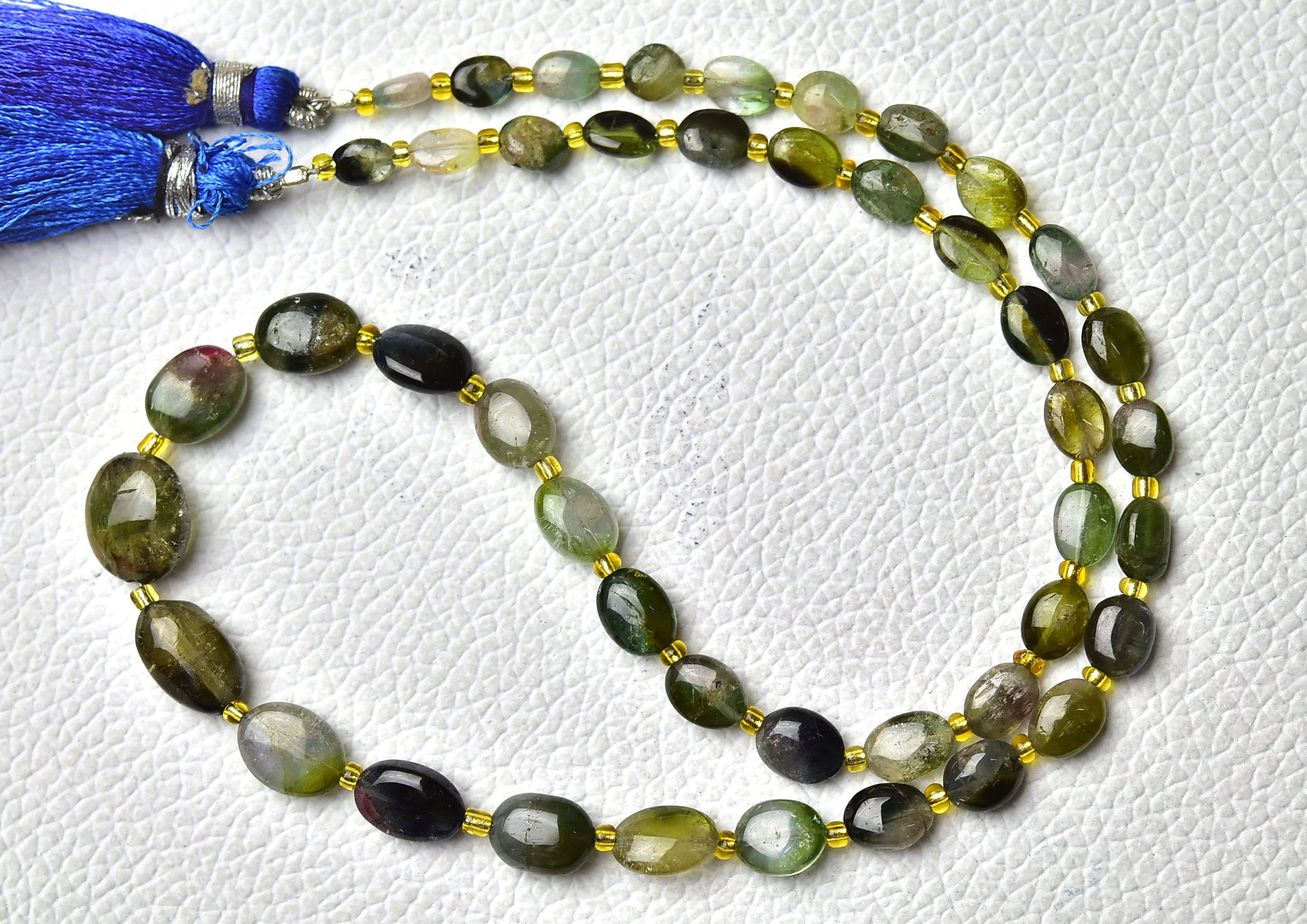 67 Cts, 15.5 Inch Strand Natural Green Tourmaline Plain Beads 4x5mm To 7x11mm Smooth Oval Beads Gemstone Bead Superb Tourmaline Beads No5117 67 Cts, 15.5 Inch Strand Natural Green Tourmaline Plain Beads 4x5mm To 7x11mm Smooth Oval Beads Gemstone Bead Superb Tourmaline Beads No5117