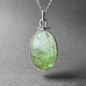 Stunning Green Tourmaline Necklace, Bi-color White Green Tourmaline Stone Pendant, Special Piece, Vivid Green Tourmaline, Gift For Her Him Stunning Green Tourmaline Necklace, Bi-color White Green Tourmaline Stone Pendant, Special Piece, Vivid Green Tourmaline, Gift For Her Him