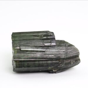 Green Tourmaline 18gm Crystal Specimen: Minas Gerais, Brazil - Structure Minerals Green Tourmaline 18gm Crystal Specimen: Minas Gerais, Brazil - Structure Minerals