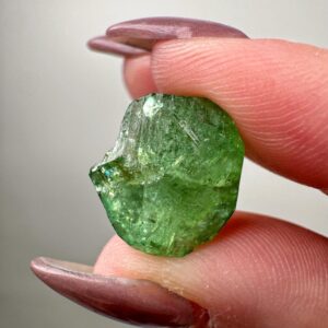 Chromium Green Tourmaline | 2g | - #6 (raw Crystal Specimen, Heart Chakra, Healing Stone, Love) Chromium Green Tourmaline | 2g | - #6 (raw Crystal Specimen, Heart Chakra, Healing Stone, Love)