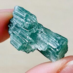 Raw Green Tourmaline Crystal Fan: Natural Gemstone Lot (3.6G) Raw Green Tourmaline Crystal Fan: Natural Gemstone Lot (3.6G)