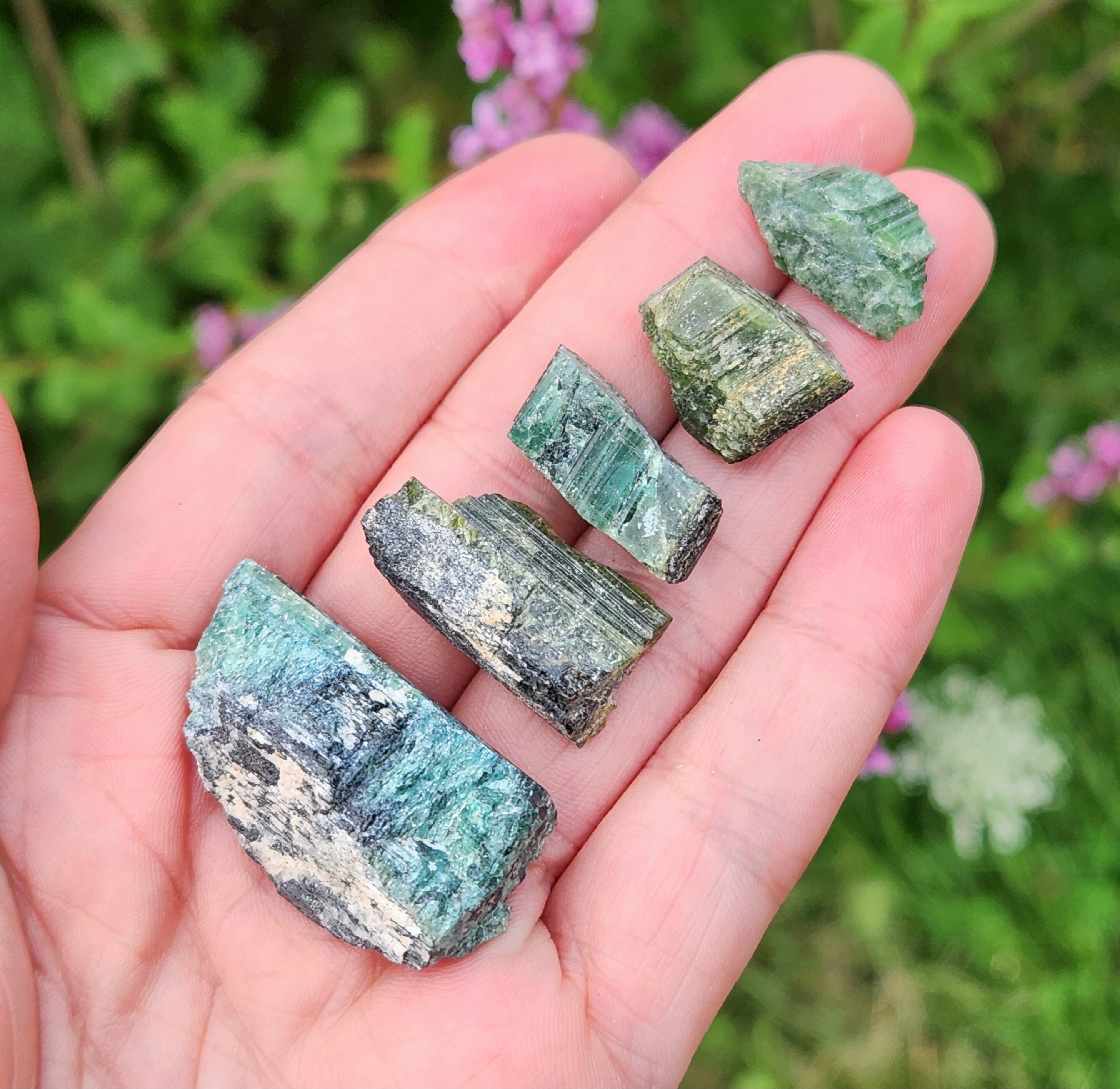 Green Tourmaline Crystal - Green Tourmaline Stone - Raw Tourmaline - Tourmaline Crystal - Rough Tourmaline - Green Tourmaline Specimen