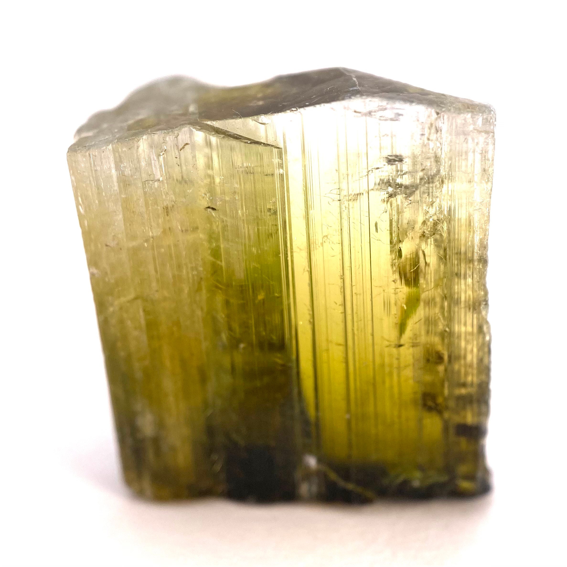 Elbaite Green Tourmaline Crystal | Paprok Mineral Specimen