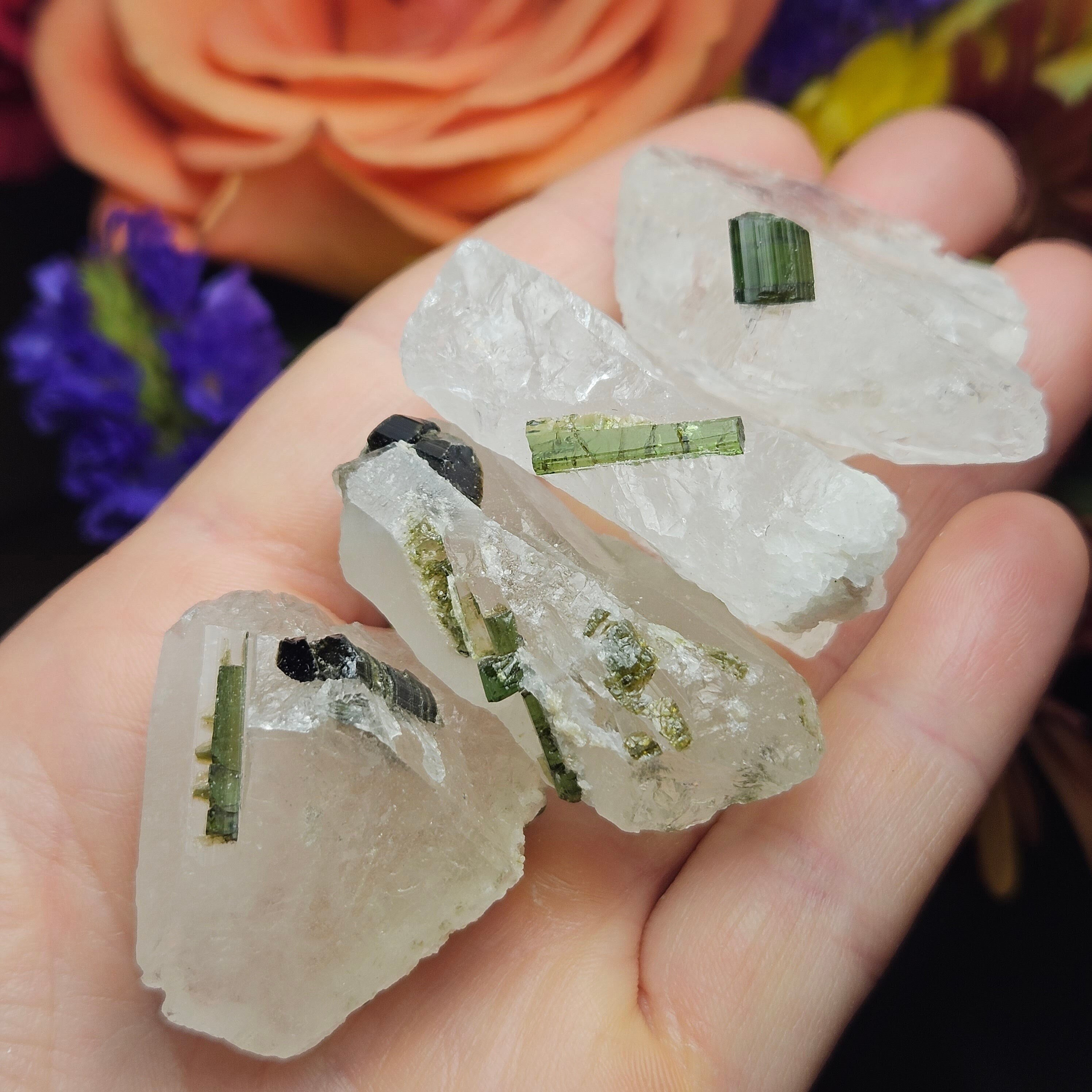 Green Tourmaline In Quartz Crystal - Tourmaline Quartz - Green Tourmaline - Raw Crystal - Natural Tourmaline Stone - Tourmaline Gemstone Green Tourmaline In Quartz Crystal - Tourmaline Quartz - Green Tourmaline - Raw Crystal - Natural Tourmaline Stone - Tourmaline Gemstone