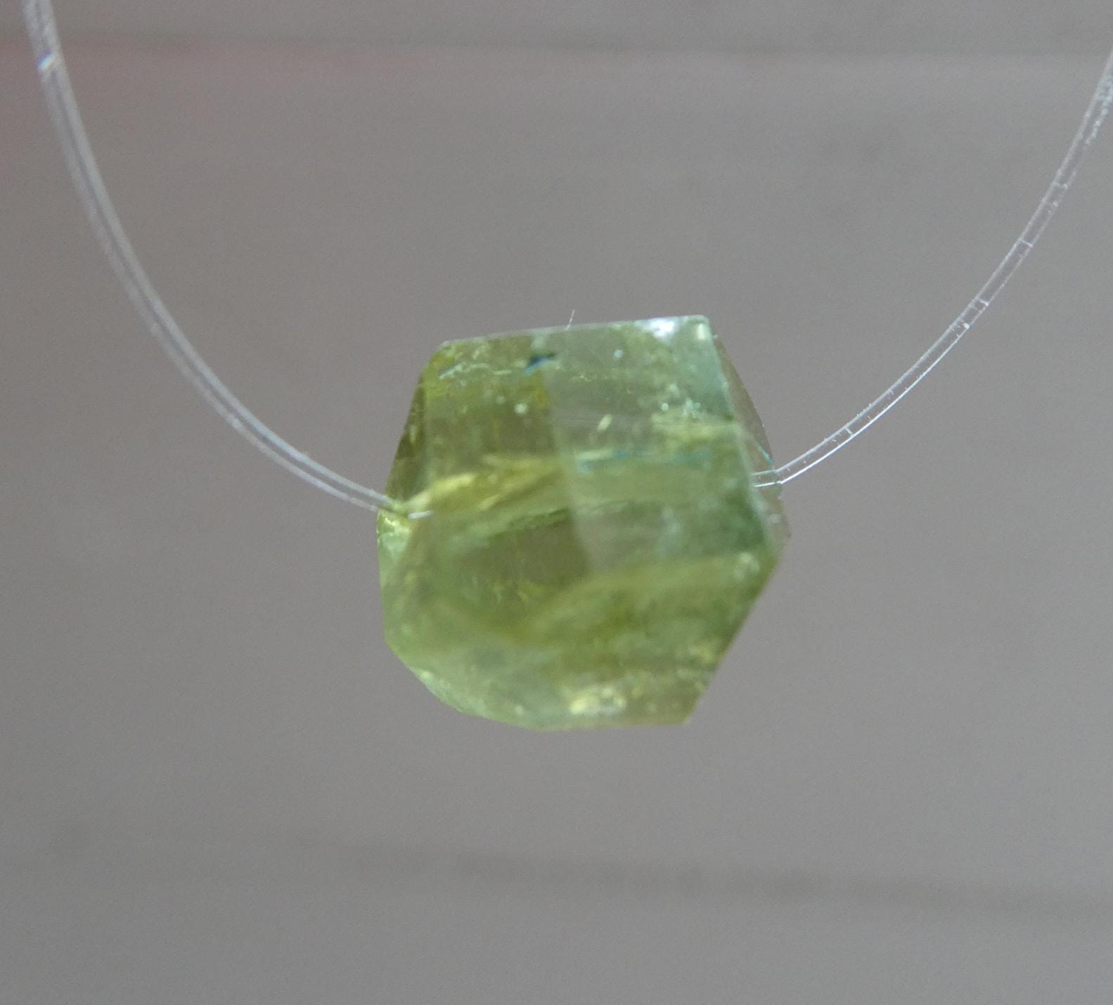 Green Tourmaline Crystal 9mm Bead -1 Focal Pc Natural Round Gemstone-pendant Jewelry Making-craft Beads